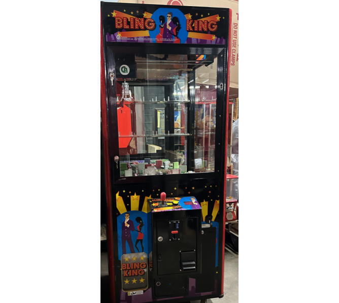COASTAL AMUSEMENTS BLING KING Crane Arcade Game for sale! COINOP